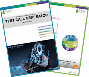 Revenue Assurance Test Call Generator Product Guide